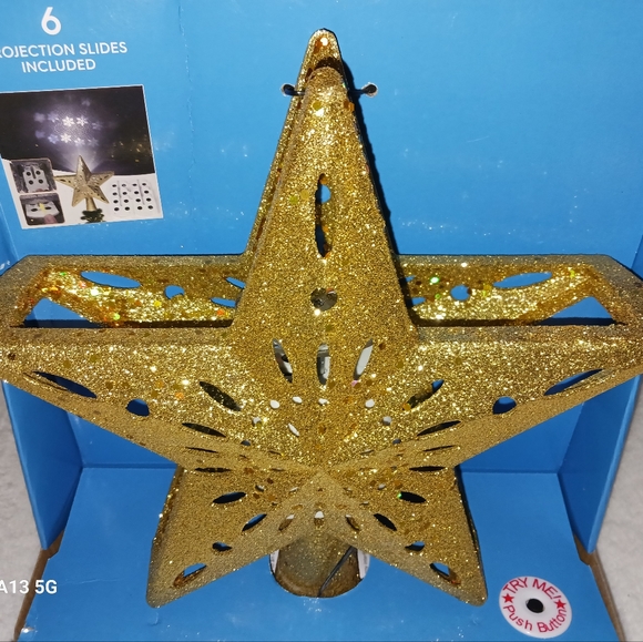 LED Projection Tree Topper - Picture 2 of 2